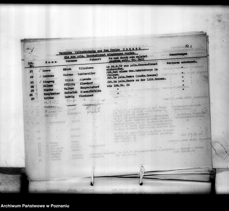 Obraz 8 z jednostki "Für die Ganselbstrerwaltung angefertigte Vermisstenlisten"