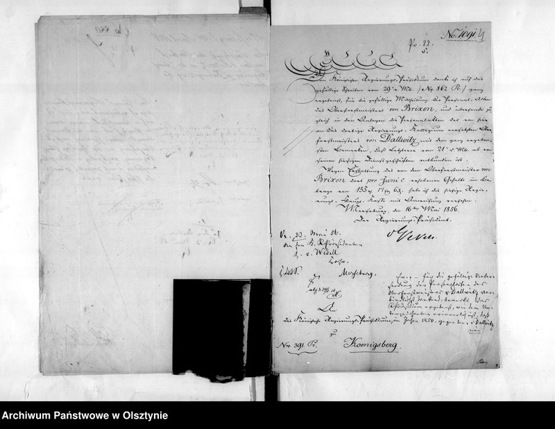 image.from.unit.number "Oberforstmeister v.[on] Dallwitz [Heinrich Wilhelm]"