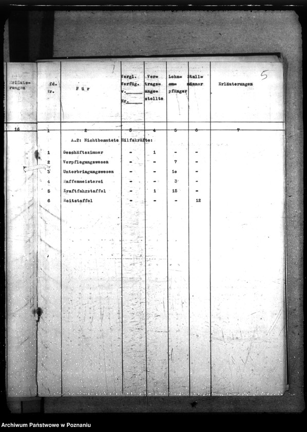 Obraz 13 z jednostki "Neubau. Schutzpolizeikaserne Posen"