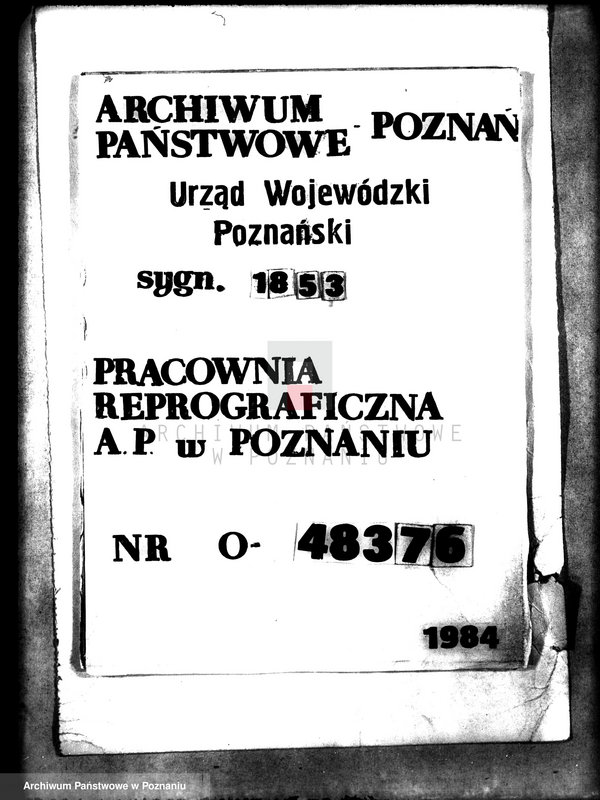 Obraz 1 z jednostki "Kaucja dzierżawna majątku państwowego Żółków"