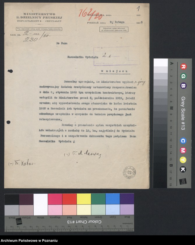 Obraz 3 z jednostki "[Sprawy osobowe - różne]"