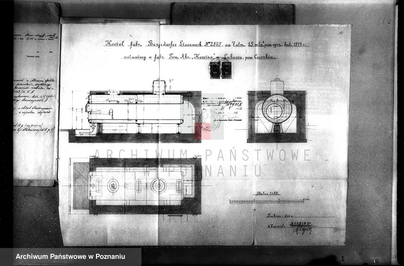 Obraz 14 z jednostki "Fabryka kazeiny w Lubaszu pow. czarnkowski własność Firma Kazeina T. A. Poznań"