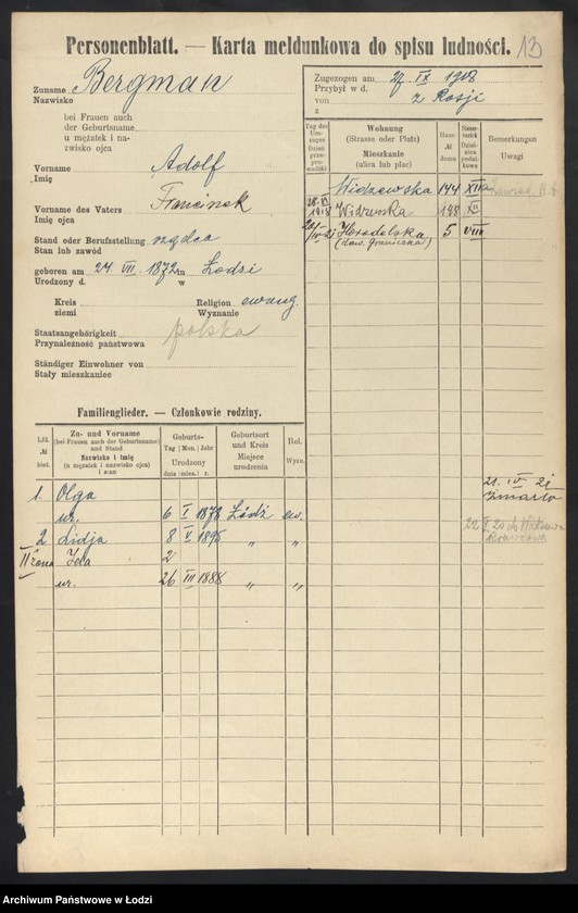 image.from.unit.number "[Spis ludności Łodzi] Berginda - Berkowicz"