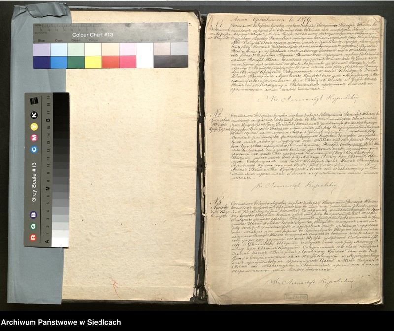 Obraz z jednostki "Akta urodzeń, małżeństw, zgonów"