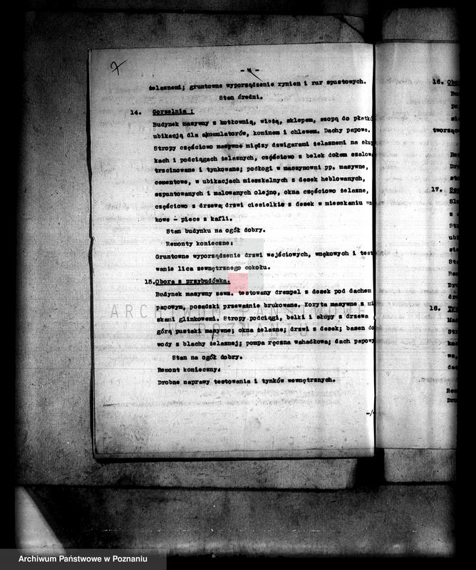 Obraz 11 z jednostki "/Sprawy administracji majątku państwowego Jeżowo powiatu szubińskiego/"