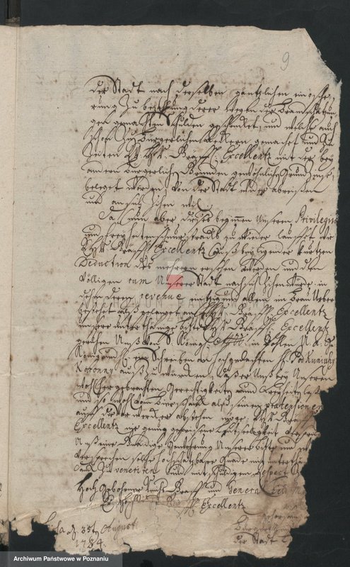 Obraz 11 z jednostki "Manuale expeditionum. Księga radziecka - korespondencja; język niemiecki, polski, łaciński"