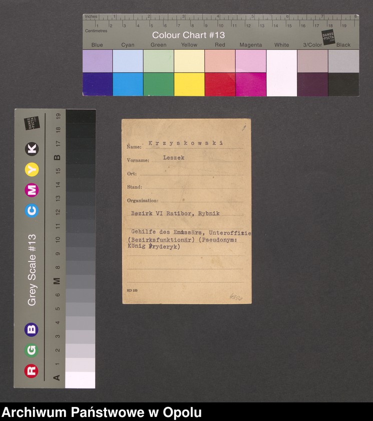 Obraz 3 z jednostki "[Krzyskowski Leszek, Rybnik]"