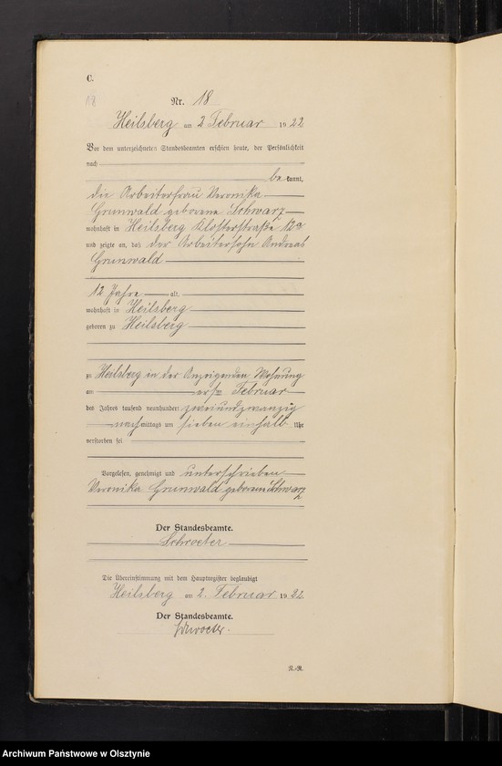 image.from.unit.number "Sterbe-Neben-Register Nr 1-186"