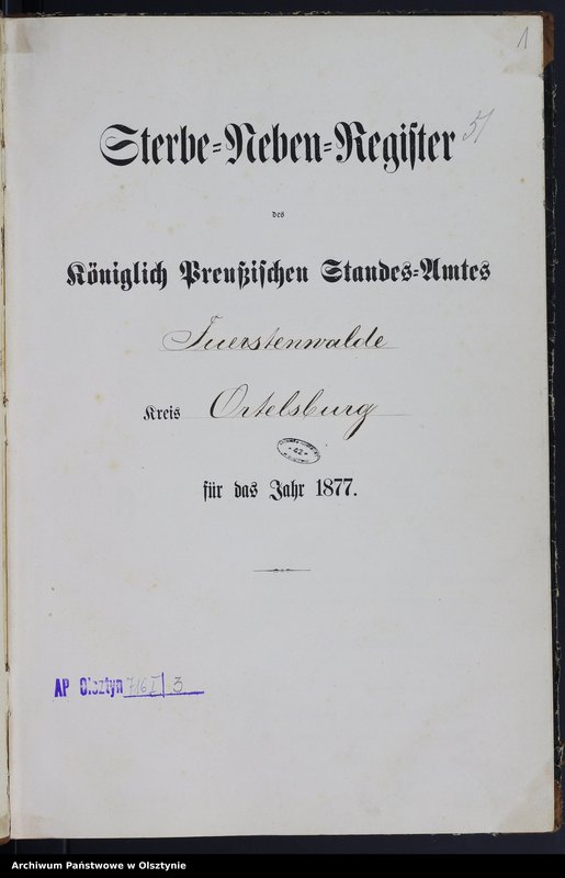image.from.unit.number "Sterbe-Neben-Register Nr 1 - 162"