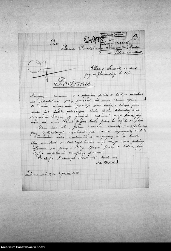 Obraz 16 z jednostki "[Podania o pracę]"