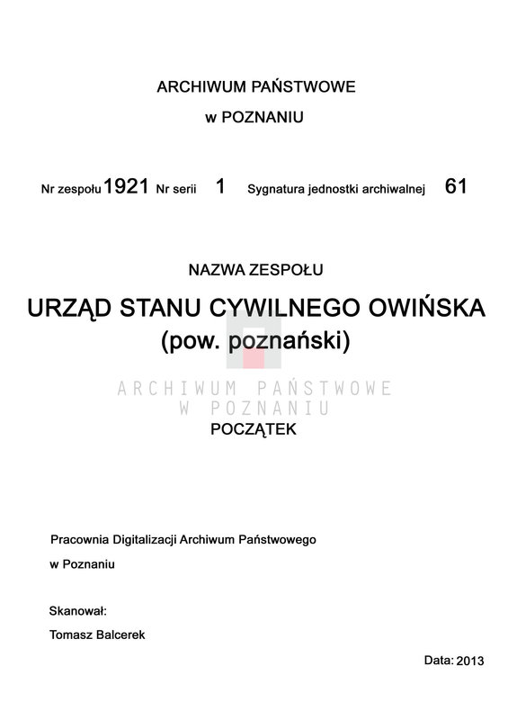 Obraz 3 z jednostki "Księga urodzeń"