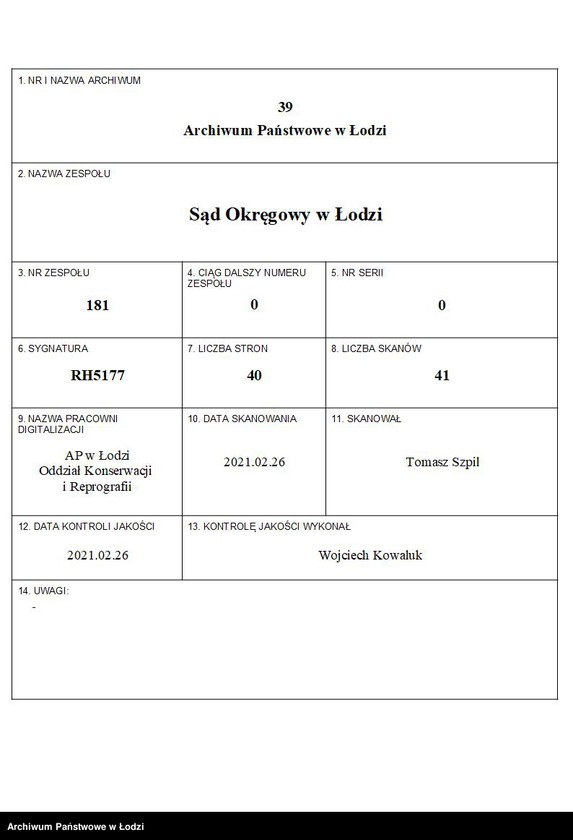 Obraz 1 z jednostki "Izrael Bialer- manufaktura taśm i koronek"