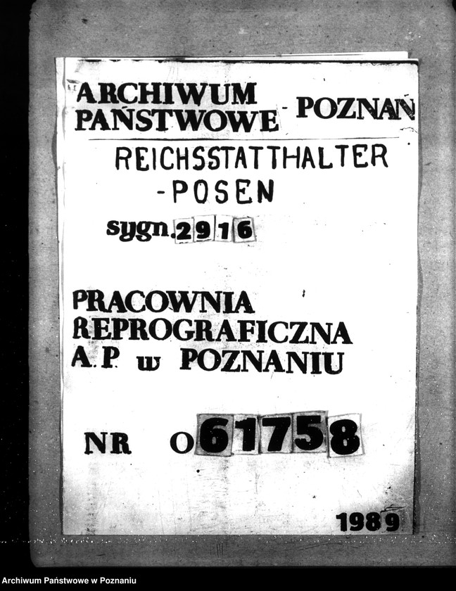 Obraz 1 z jednostki "Neubau. Polizeipräsidium Litzmannstadt (Łódź)"