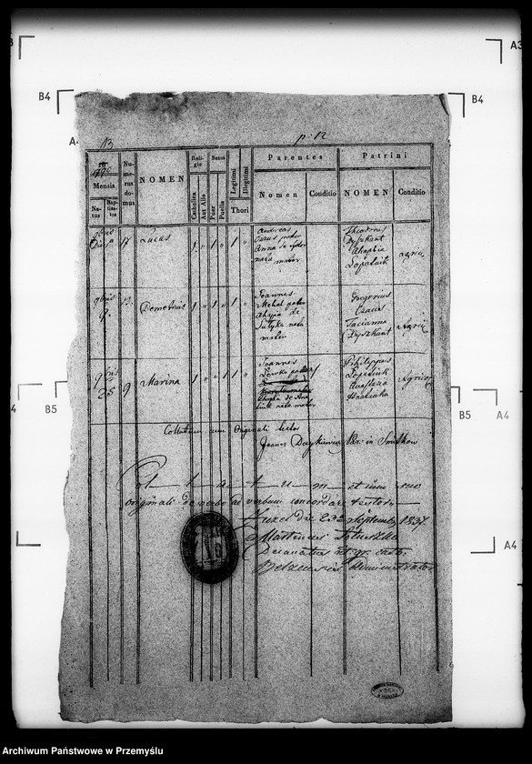 image.from.unit.number "[Kopie ksiąg metrykalnych parafii Szmitków z filiami Bojanice, Hatowice (dekanat Bełz)]"