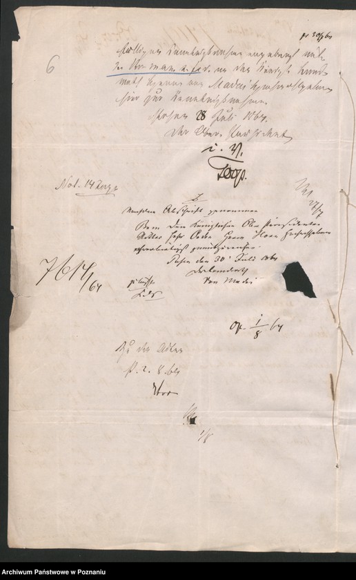 image.from.unit.number "Der Uebertritt polnischer und diesseitiger Untertanen auf preussisches und jenseitiges Gebiet während der polnischen Insurrektion und die dagegen getroffenen Massnahmen."