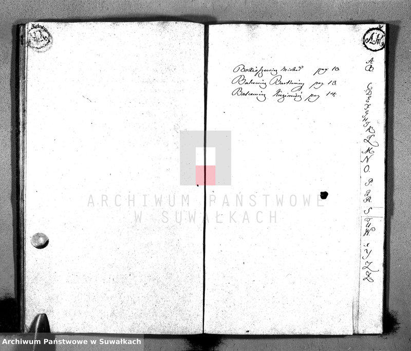 image.from.unit.number "Akta Cywilne Małżeństw Urzędnika Stanu Cywilnego Gminy Liszkowskiey w Roku 1815/16 spisane"