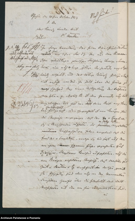 Obraz 18 z jednostki "A. betr. den österreichischen Untertan Seweryn von Trembicki"