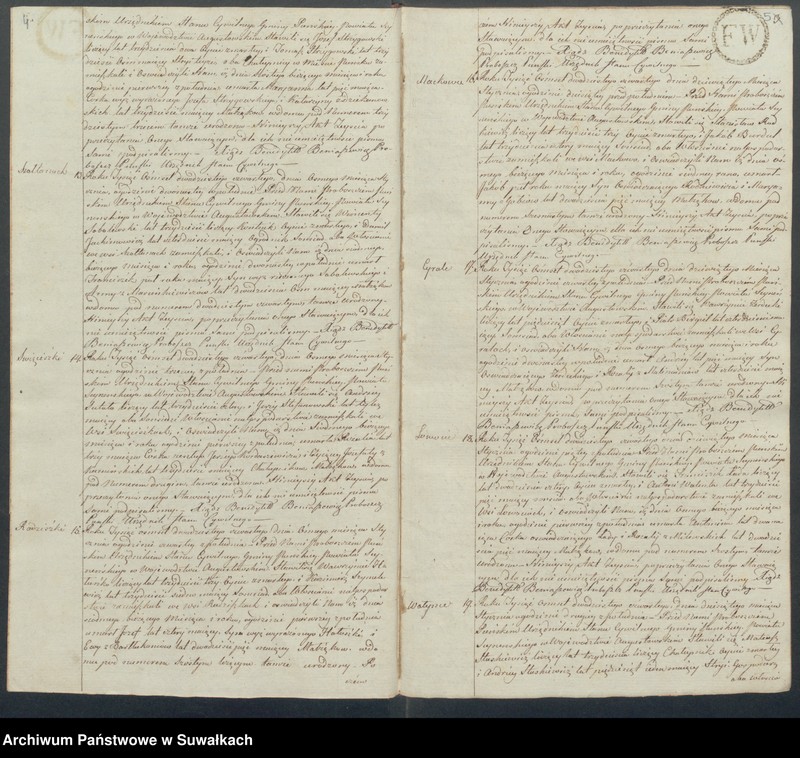 image.from.unit.number "Akta zeszłych gminy puńskiey od dnia 1 stycznia do ostatniego grudnia 1824 roku"