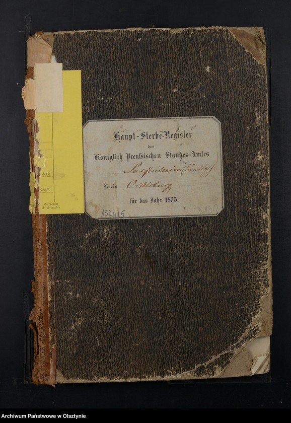 image.from.unit.number "Haupt-Sterbe-Register Nr 1 - 126"