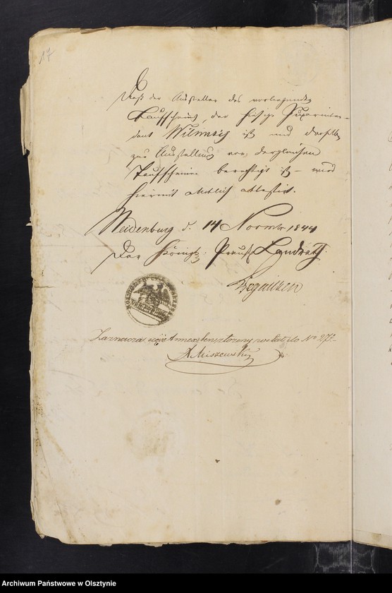 image.from.unit.number "Annexa z Parafii Janowieck[i]ej z Roku 1848"