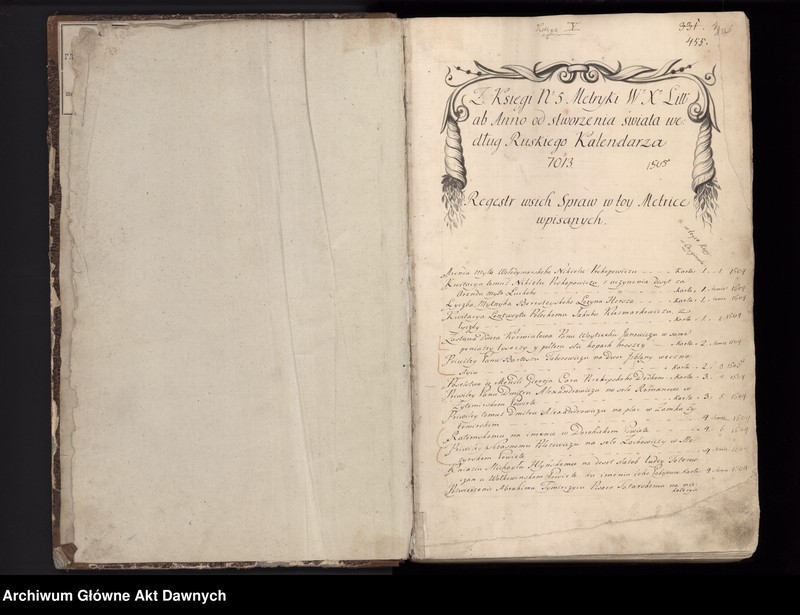 Obraz 13 z kolekcji "Transkrypcje Metryki Litewskiej111"