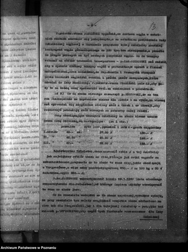 Obraz 17 z jednostki "Sprawy gospodarcze-ogólne protokoły Konferencji Departamentu"