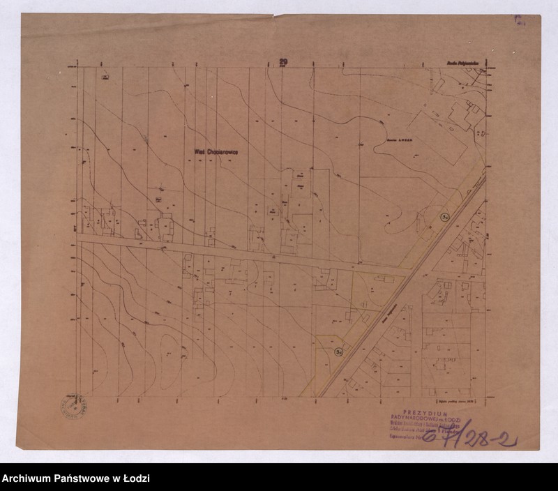 Obraz 2 z jednostki "Plan miasta Rudy Pabianickiej Sekcja 29"