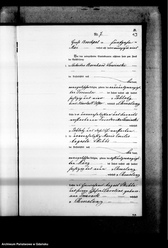 image.from.unit.number "Księgi małżeństw"