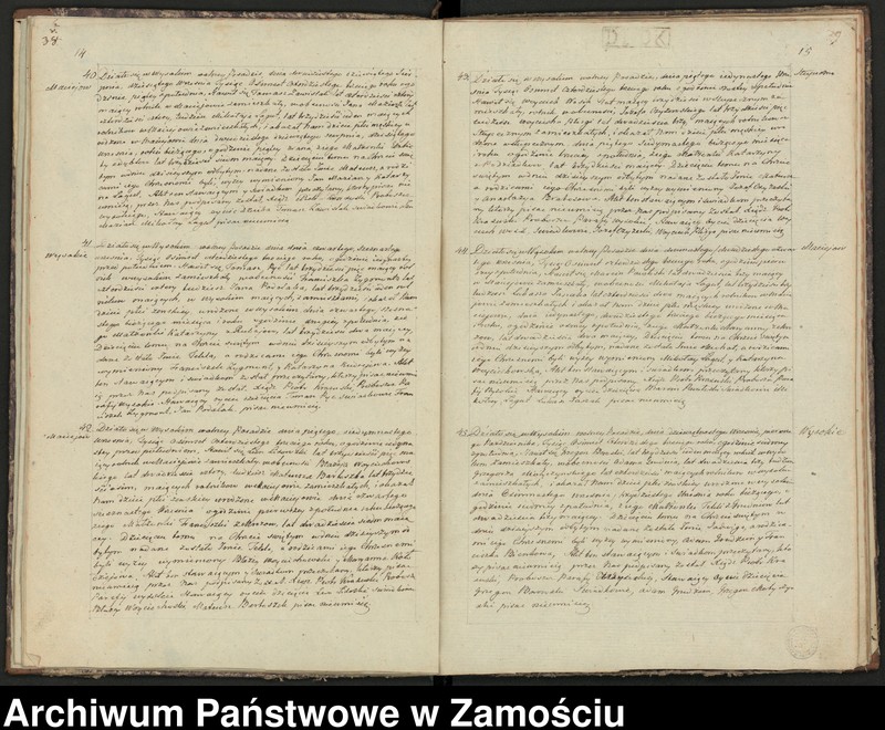 Obraz 10 z jednostki "Księga urodzeń, małżeństw i zgonów"