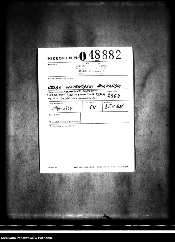 image.from.unit.number "Przymusowe zniesienie służebności osad tabelowych nr 6, 7, 10 i 12 we wsi Ciążeń powiatu konińskiego"