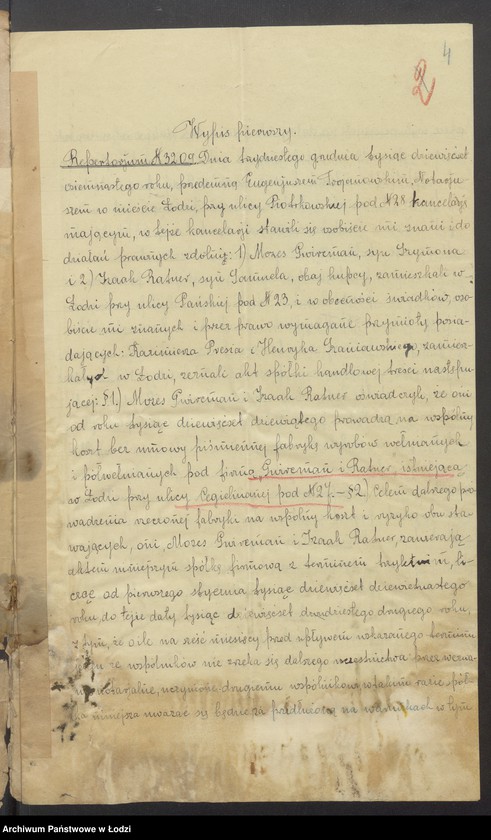 Obraz 6 z jednostki "Mozes Gwircman i Izaak Ratner- fabryka towarów wełnianych"