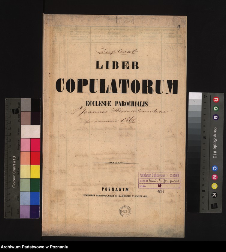 Obraz 2 z jednostki "Księga małżeństw"