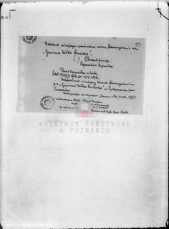 Obraz 17 z jednostki "Gminne Koło Łowieckie w Pęcherzewie powiat turecki"