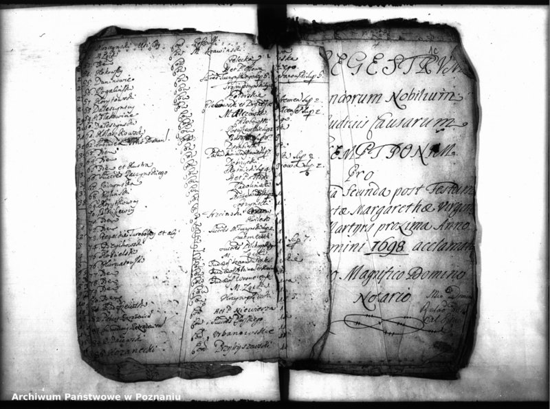 Obraz 6 z jednostki "Inscriptiones, resignationes [protocollon]"