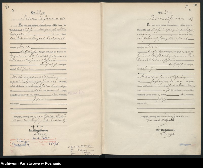 Obraz 13 z jednostki "Księga urodzeń"