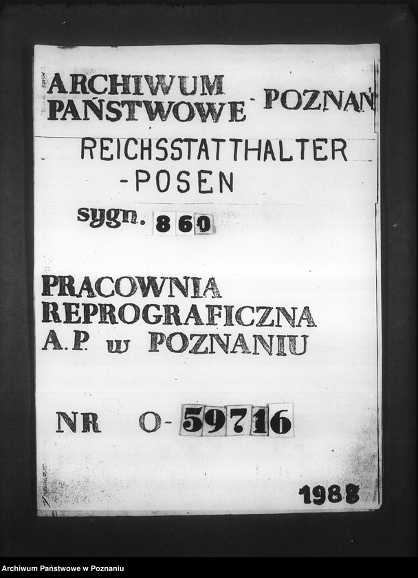 Obraz 1 z jednostki "Vereinfachung der Verwaltung. Kosten der landrätlichen Verwaltung"