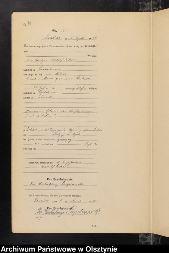 image.from.unit.number "Sterbe-Neben-Register Nr 1 - 29"