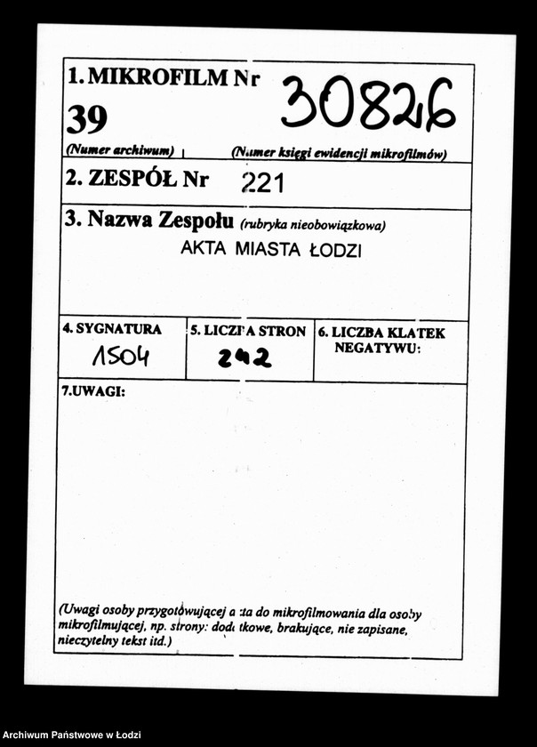 Obraz 2 z jednostki "Manuał przychodu i rozchodu funduszów gminnych, regestr funduszów przechodnich, regestr forszusów i zaległości kasy m. Łodzi na r. 1860"