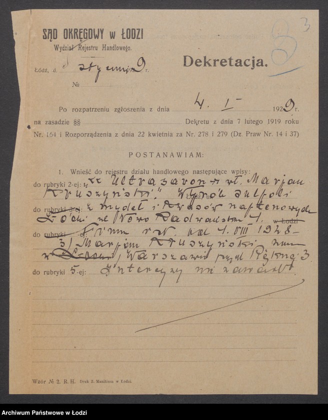 Obraz 5 z jednostki "Ultrasavon Marjan Kruszyński – wyrób sulpoli z mydeł i kwasów naftenowych"