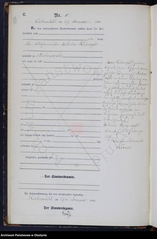 image.from.unit.number "Sterbe-Neben-Register Nr 1 - 153"