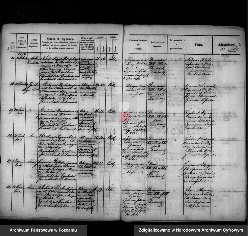 Obraz 7 z jednostki "Duplikat zaślubionych, urodzonych, zmarłych"