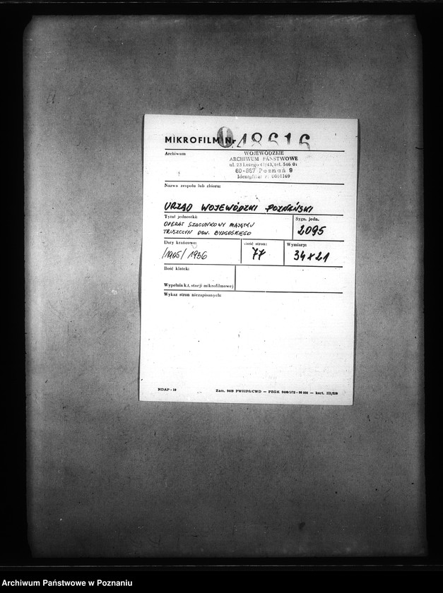 Obraz 2 z jednostki "Operat szacunkowy majątku Tryszczyn powiatu bydgoskiego"