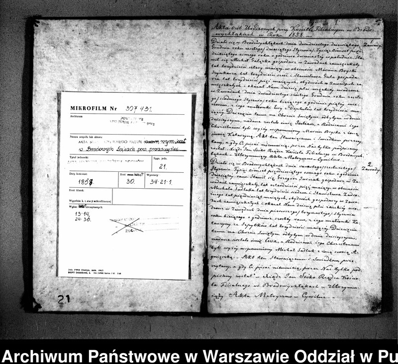 image.from.unit.number "Akta urodzeń, małżeństw i zgonów"