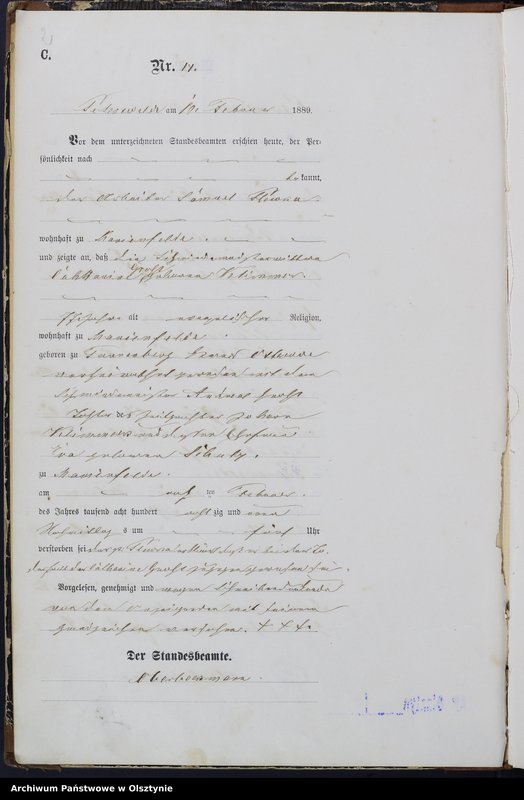 image.from.unit.number "Sterbe-Haupt-Register Nr 13 - 90"