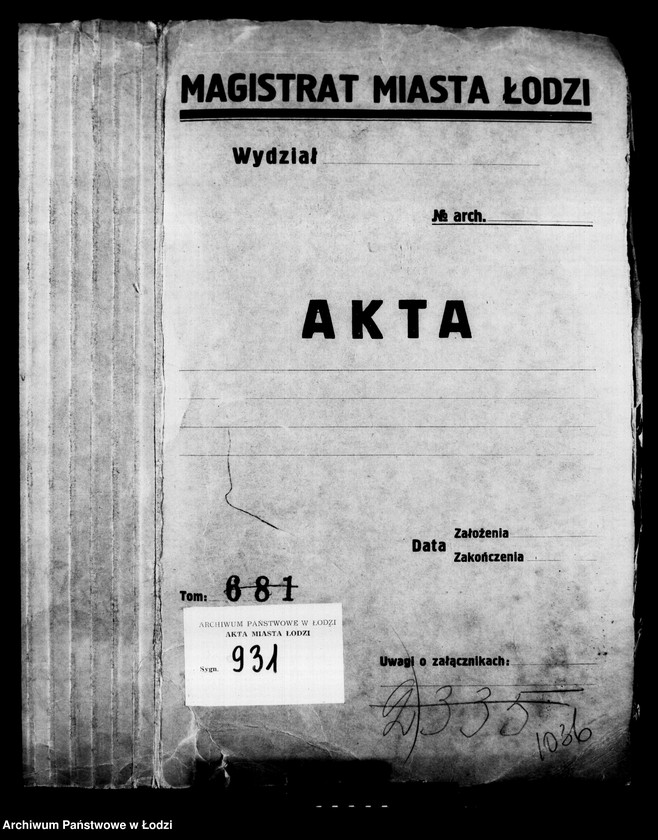 Obraz 4 z jednostki "Akta tyczące się doręczania awizacji"