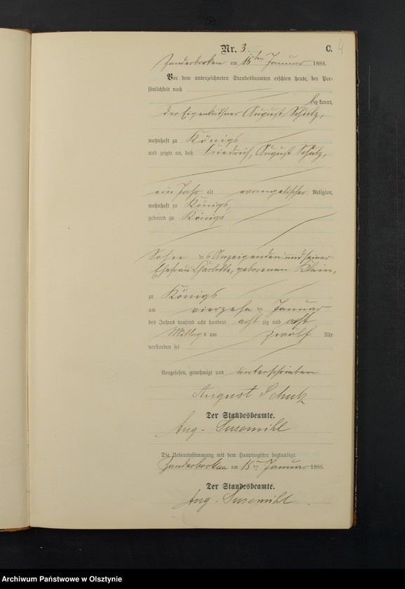 image.from.unit.number "Sterbe-Neben-Register Nr 1 - 85"