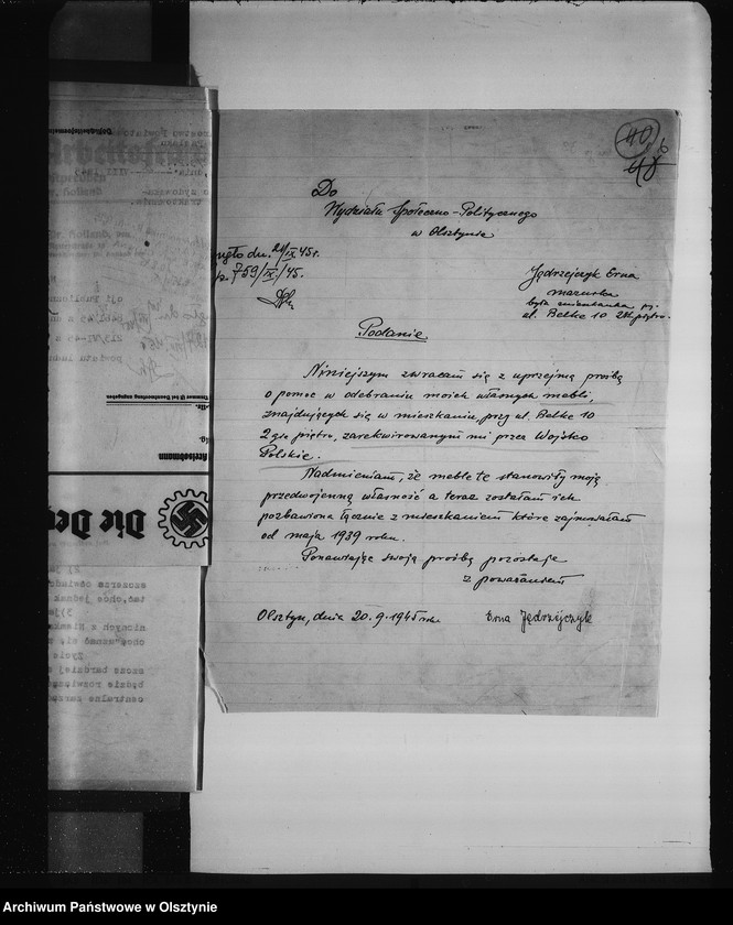 image.from.unit.number "Sprawy rabunków i doniesienia"