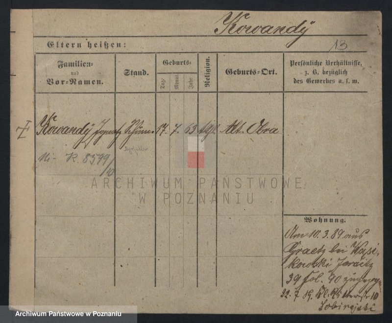 Obraz 13 z jednostki "Kowandy - Kozber"