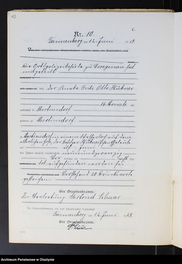 image.from.unit.number "Sterbe-Neben-Register Nr 1 - 24"