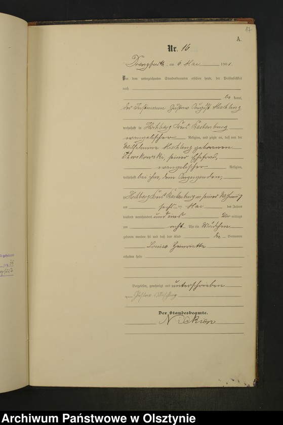 image.from.unit.number "Geburts-Haupt-Register Nr 1 - 54"